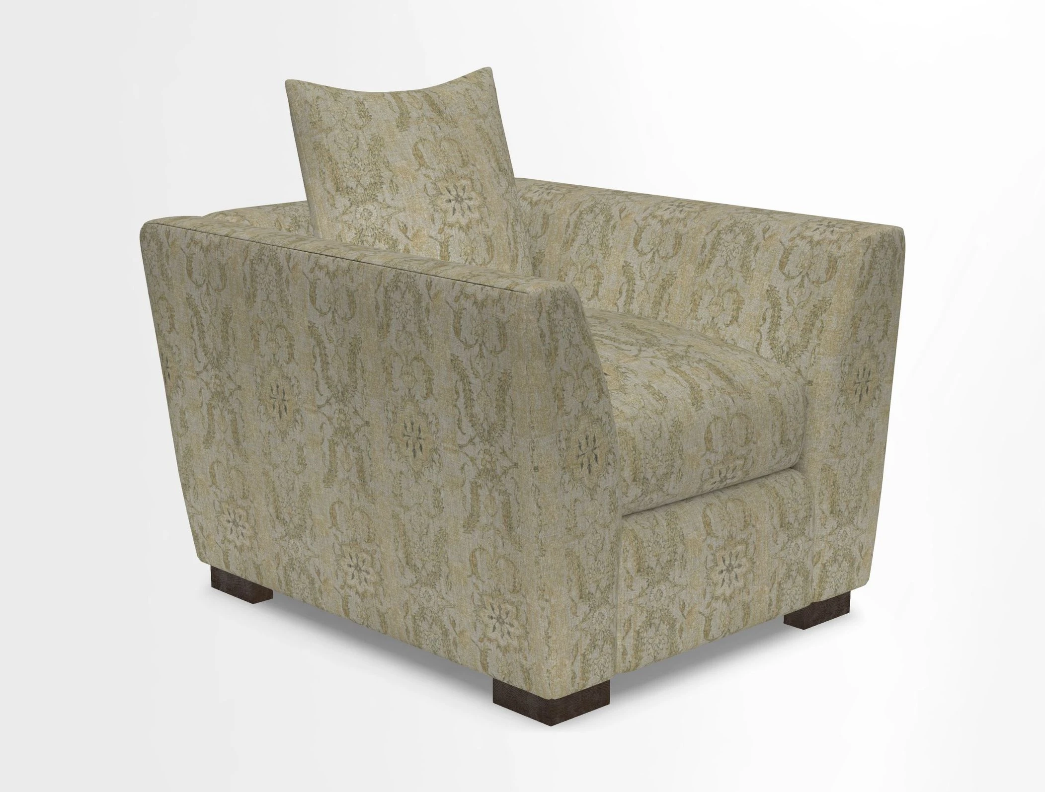 Hambledon Chair in Two Tone Plain  Biscuit