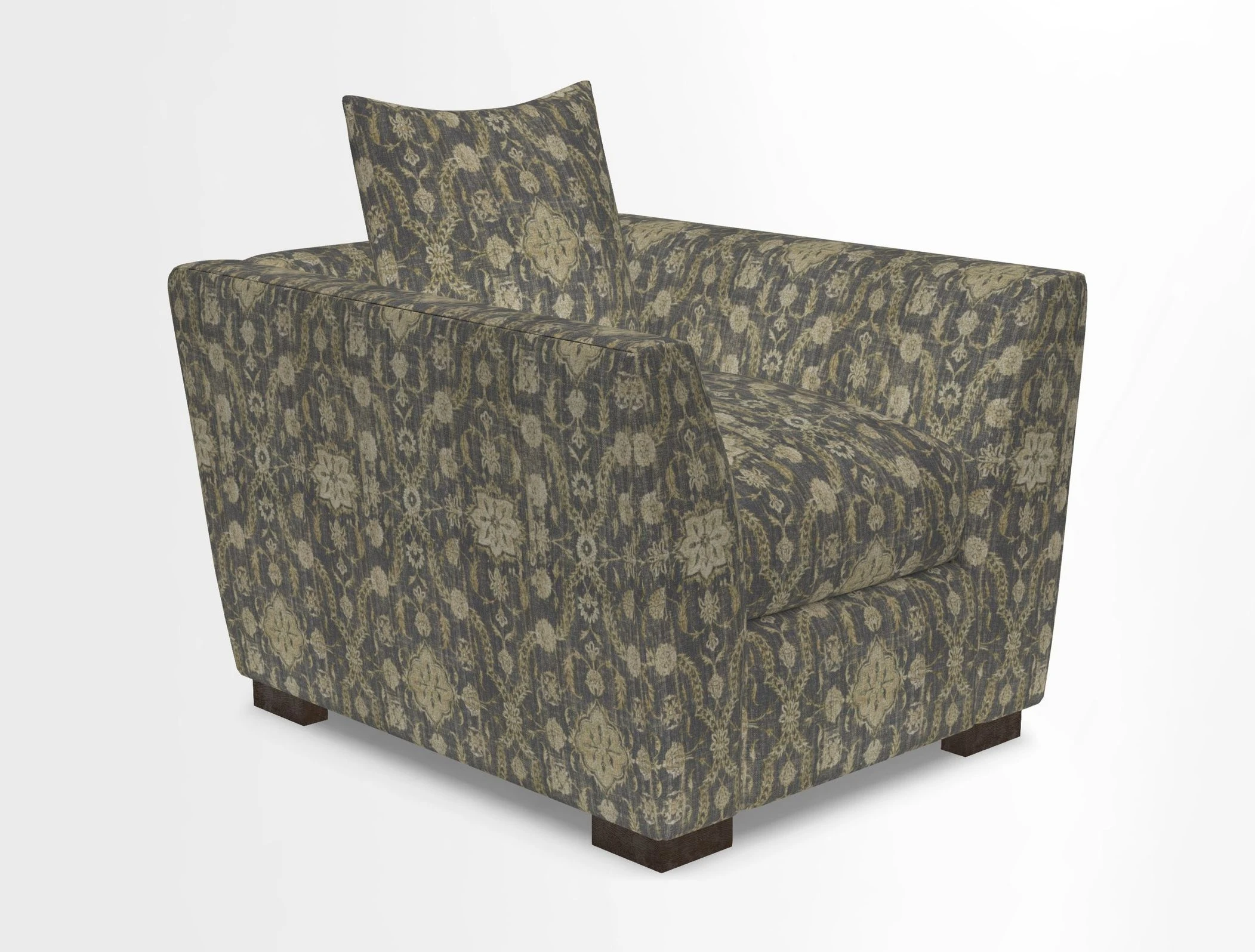 Hambledon Chair in Two Tone Plain  Biscuit