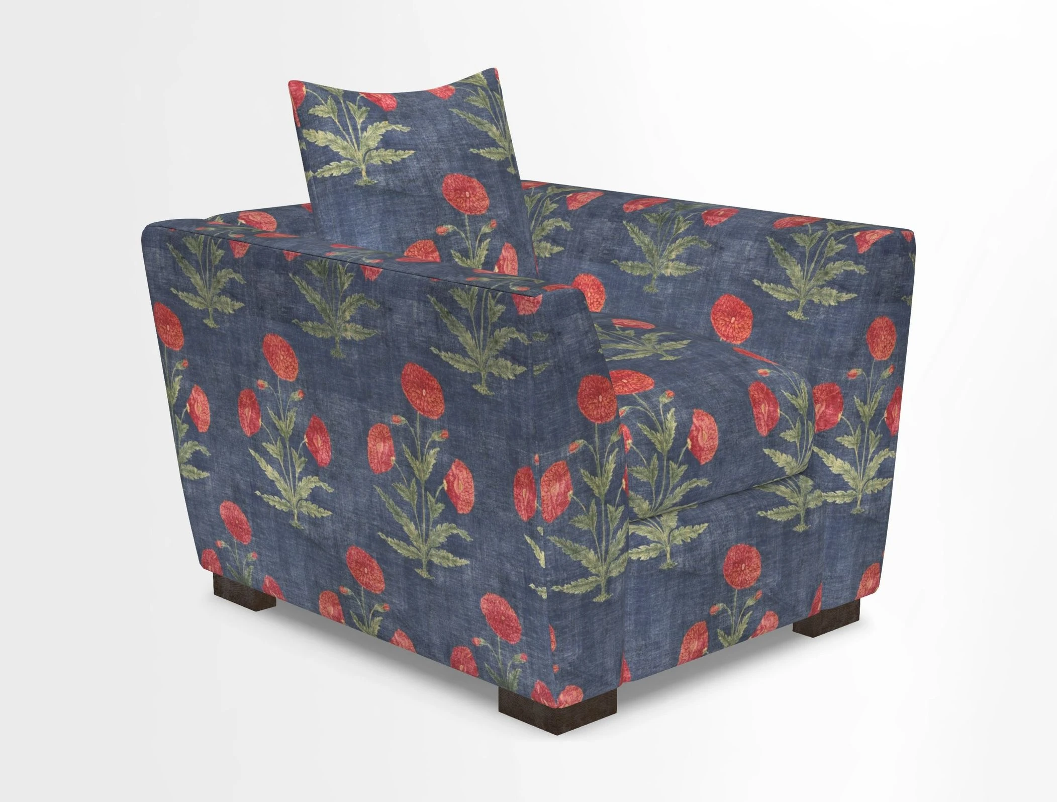 Hambledon Chair in Two Tone Plain  Biscuit
