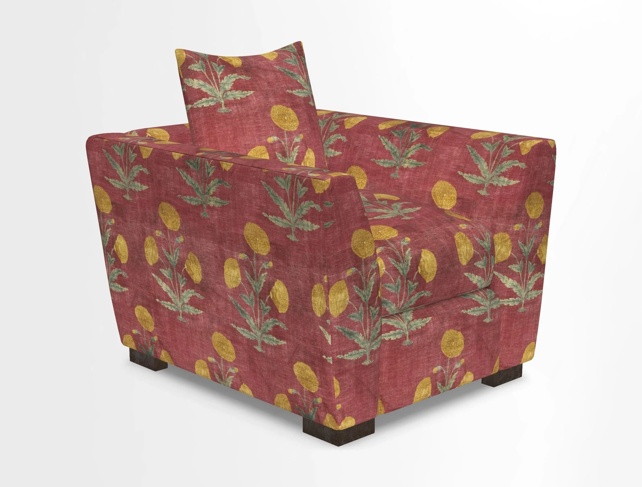 Hambledon Chair in Two Tone Plain  Biscuit
