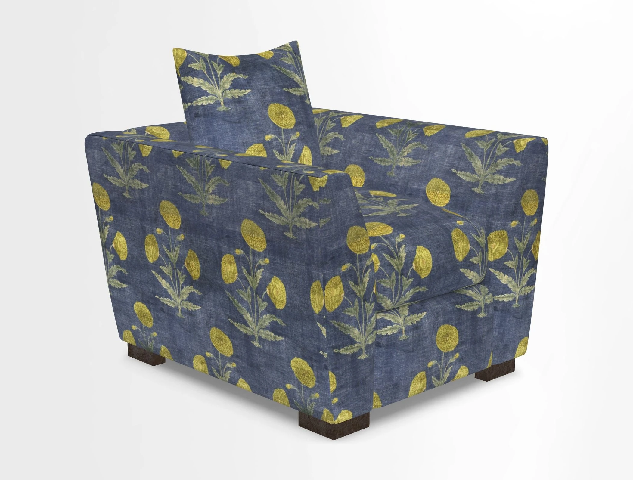 Hambledon Chair in Two Tone Plain  Biscuit