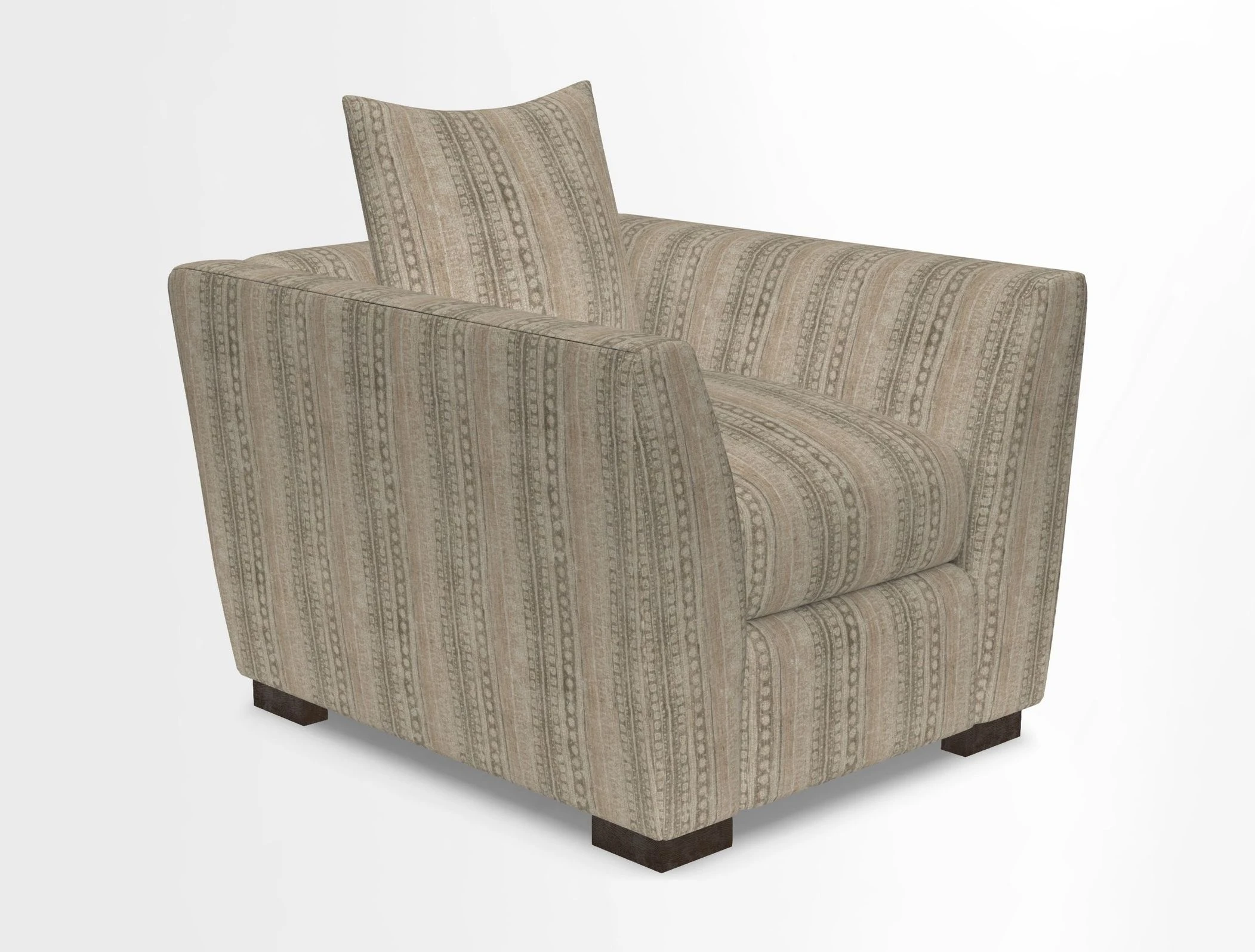 Hambledon Chair in Two Tone Plain  Biscuit