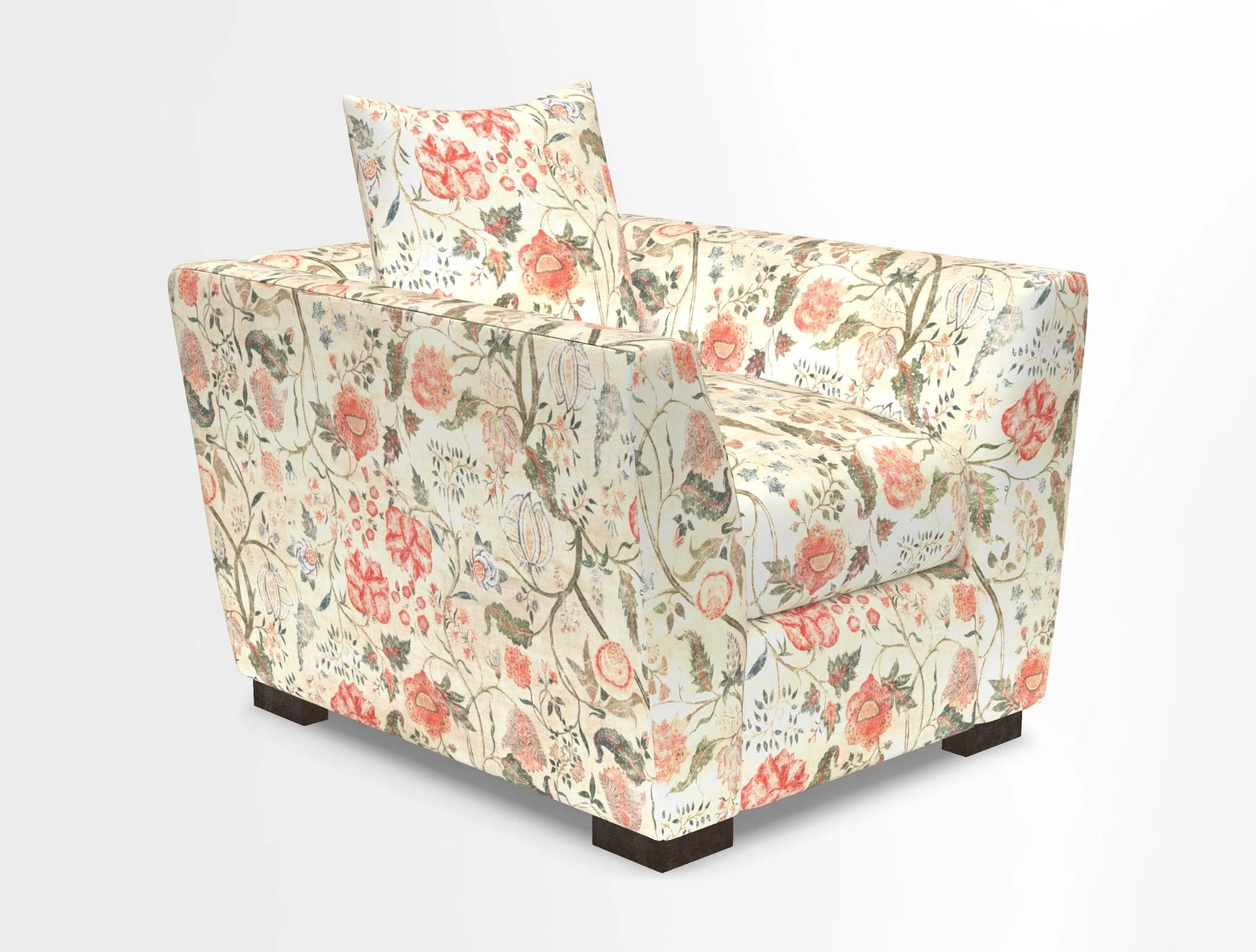 Hambledon Chair in Two Tone Plain  Biscuit