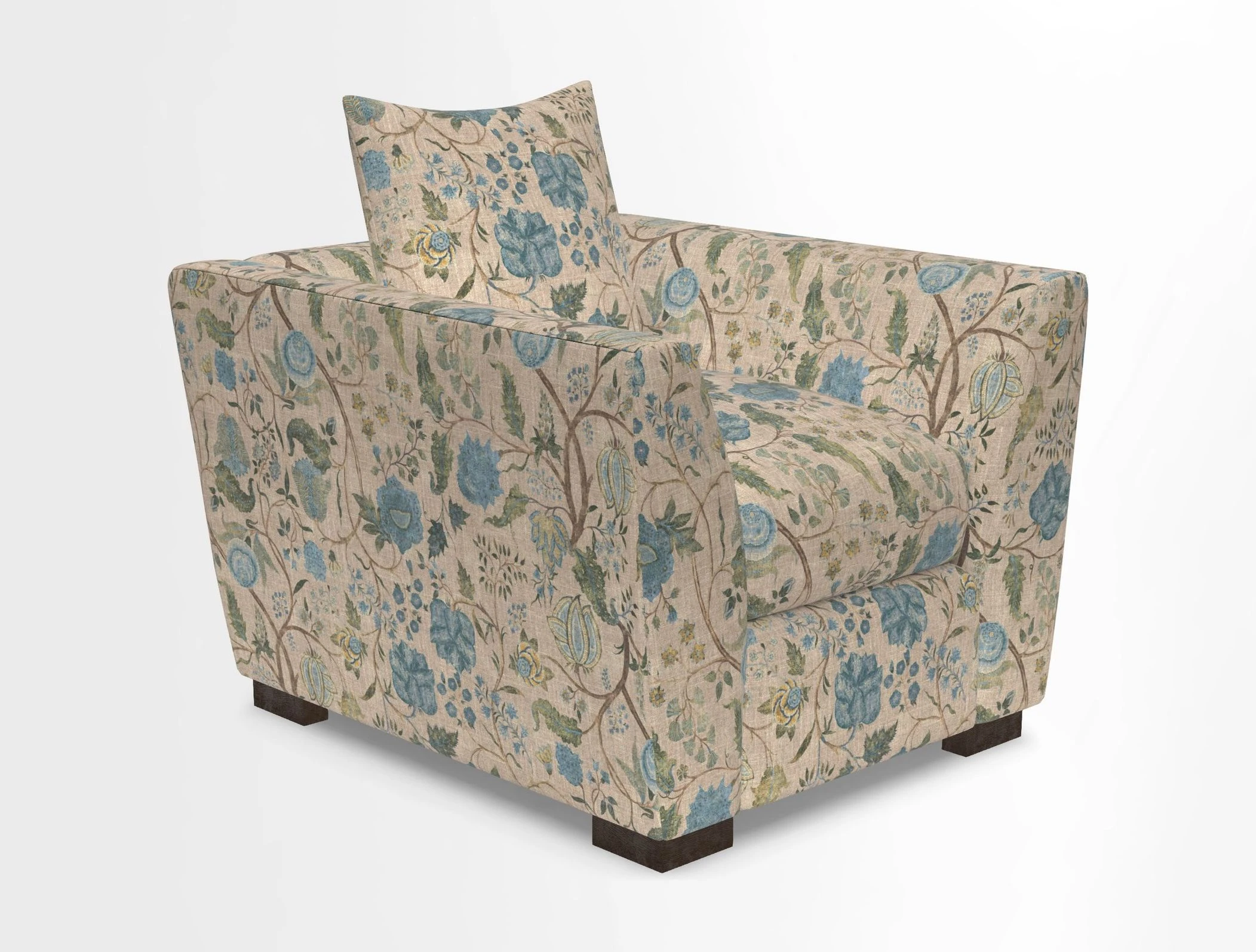 Hambledon Chair in Two Tone Plain  Biscuit