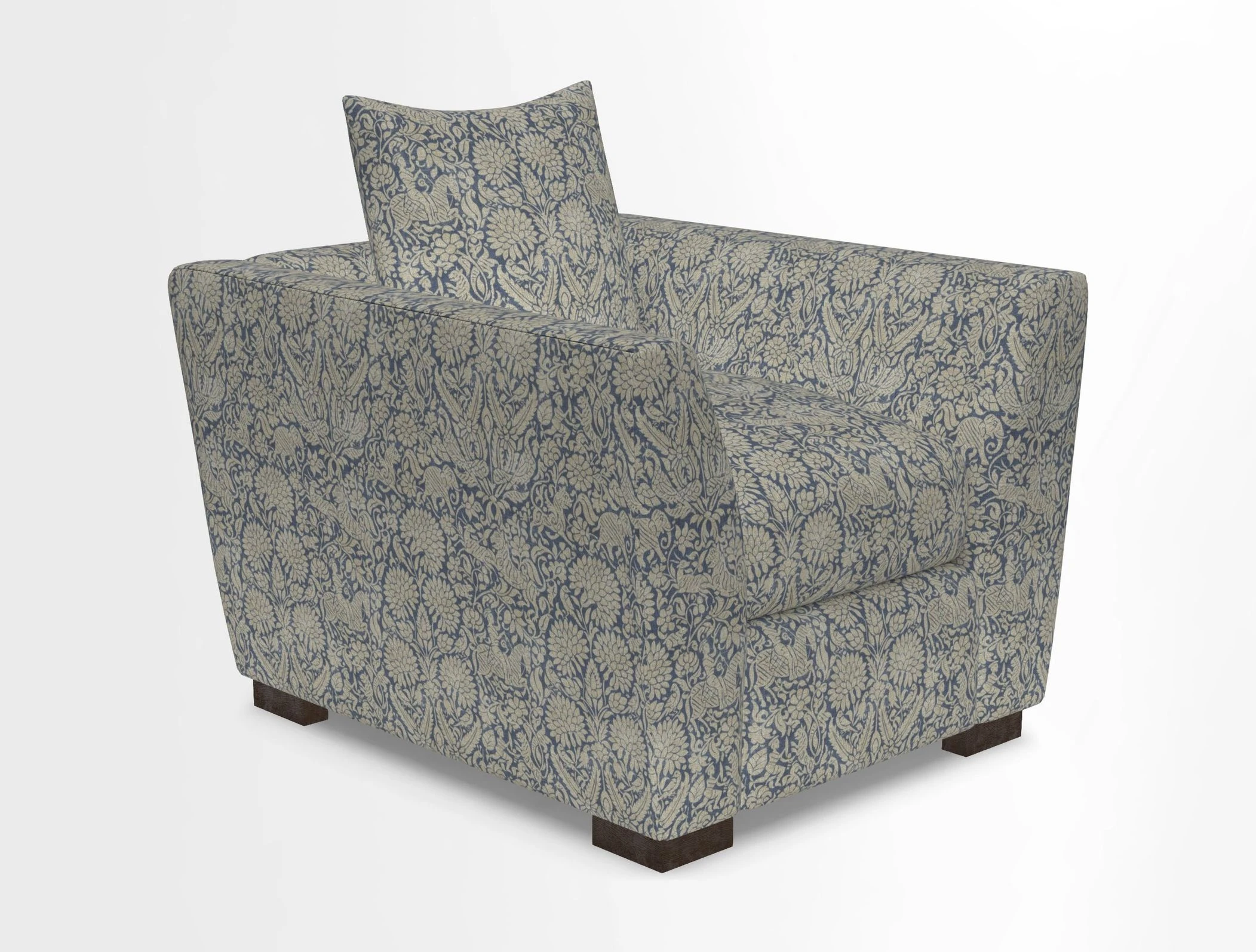 Hambledon Chair in Two Tone Plain  Biscuit