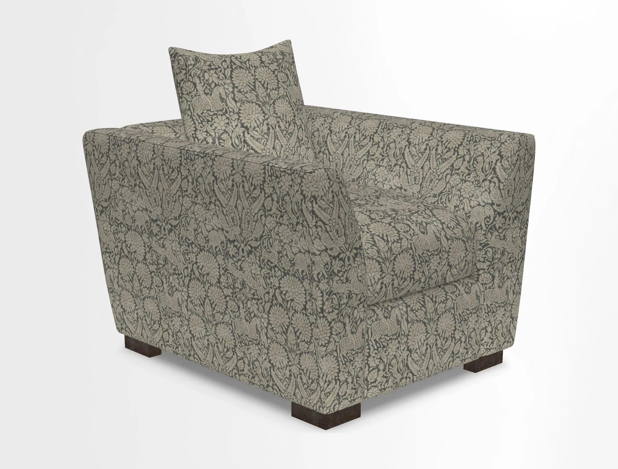 Hambledon Chair in Two Tone Plain  Biscuit
