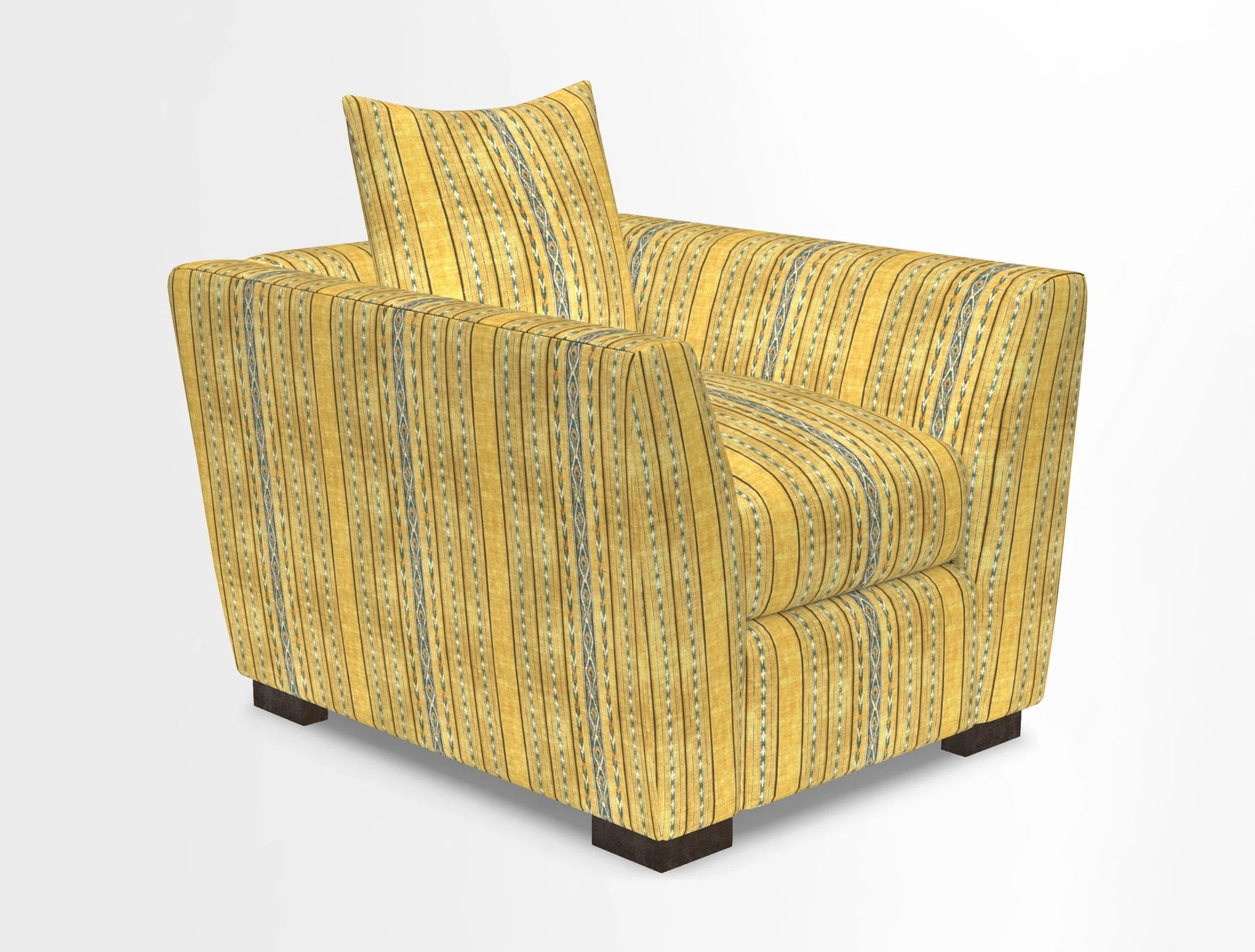 Hambledon Chair in Two Tone Plain  Biscuit