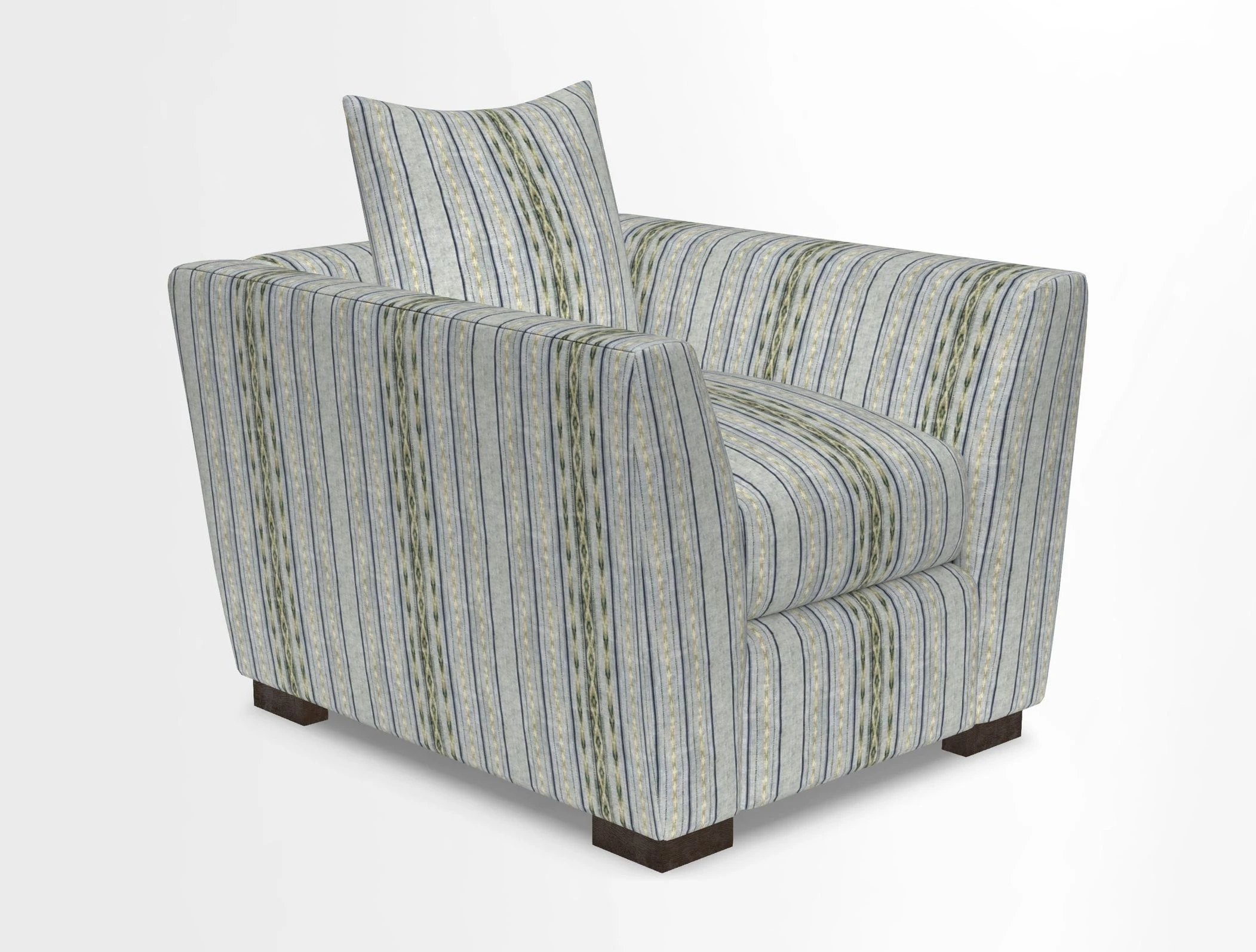 Hambledon Chair in Two Tone Plain  Biscuit