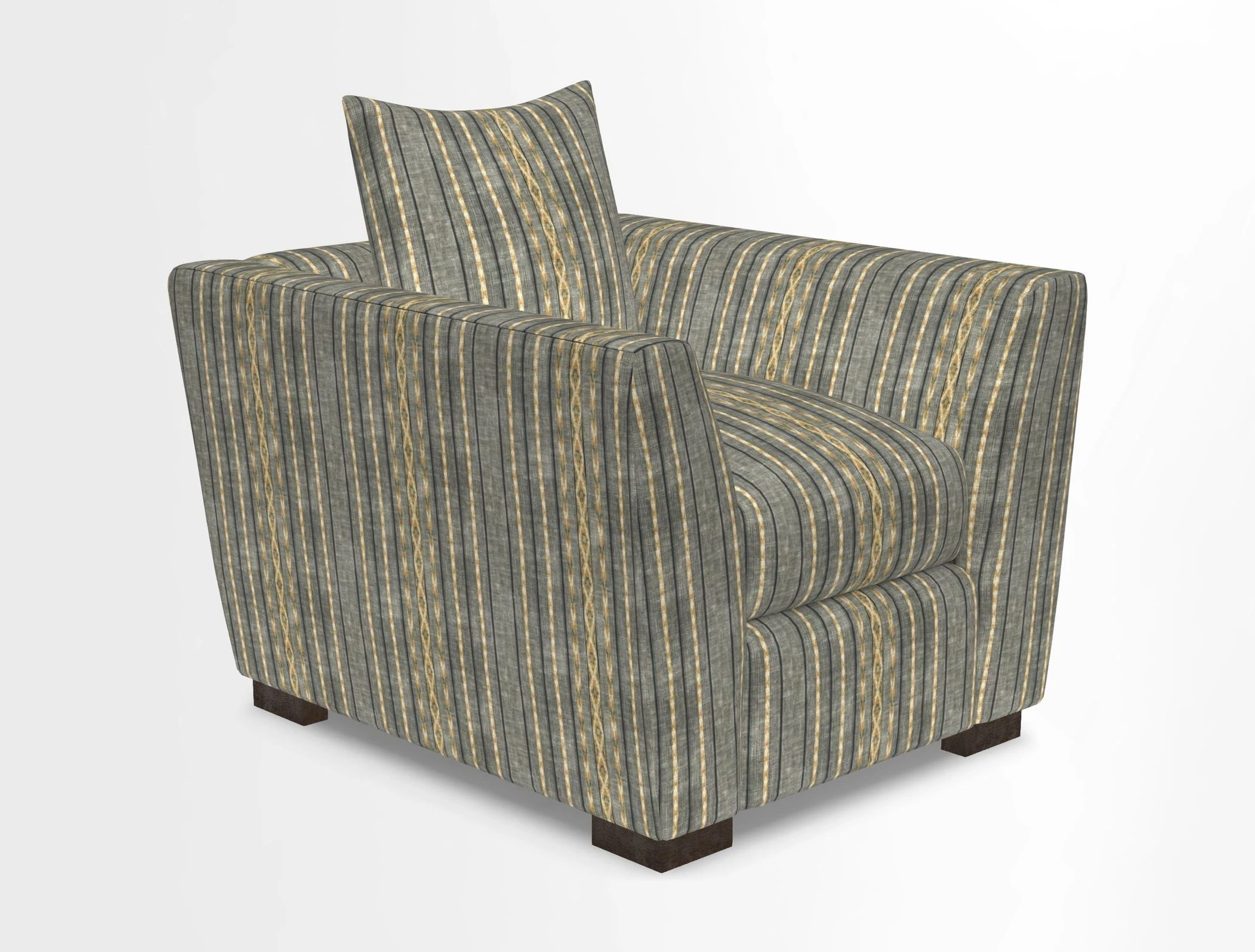 Hambledon Chair in Two Tone Plain  Biscuit