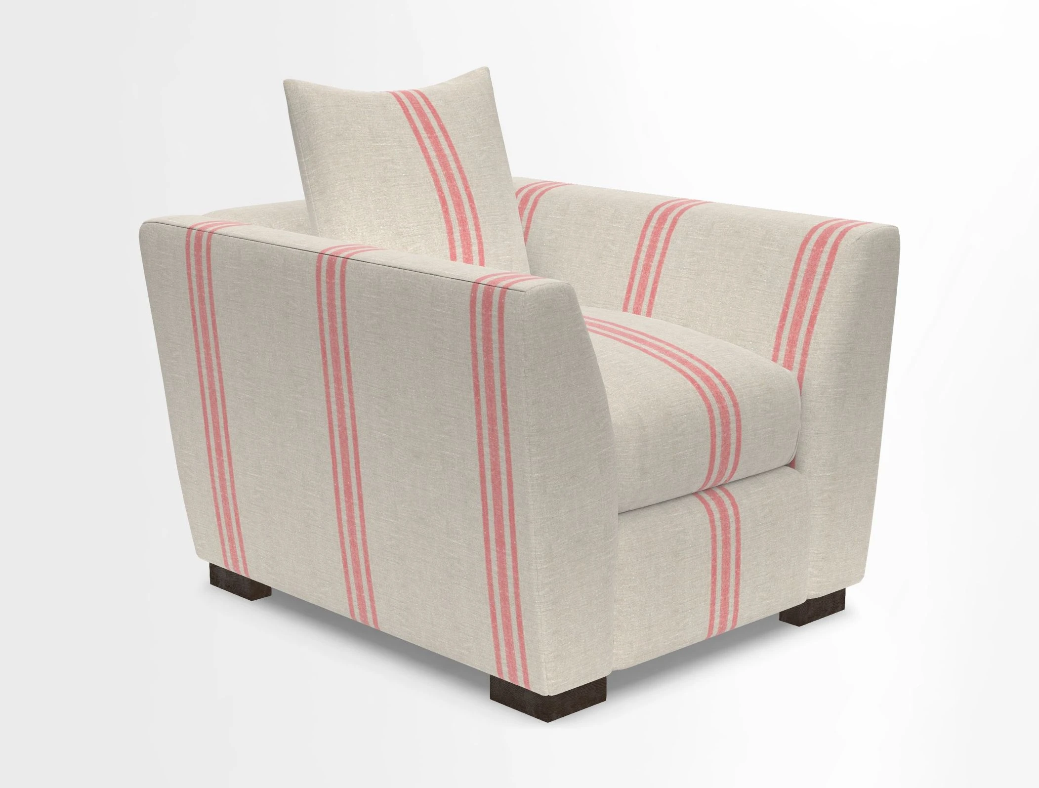 Hambledon Chair in Two Tone Plain  Biscuit
