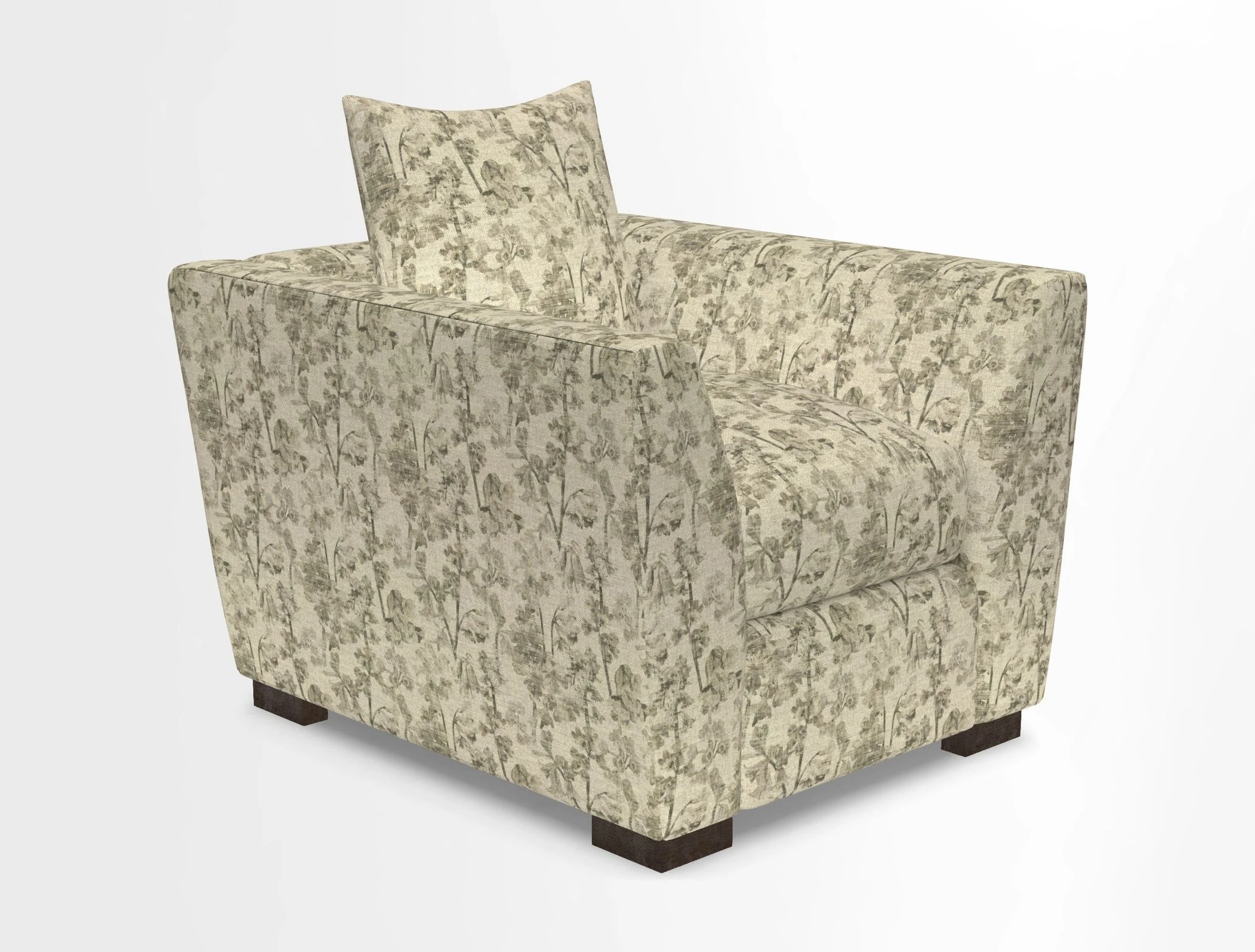 Hambledon Chair in Two Tone Plain  Biscuit