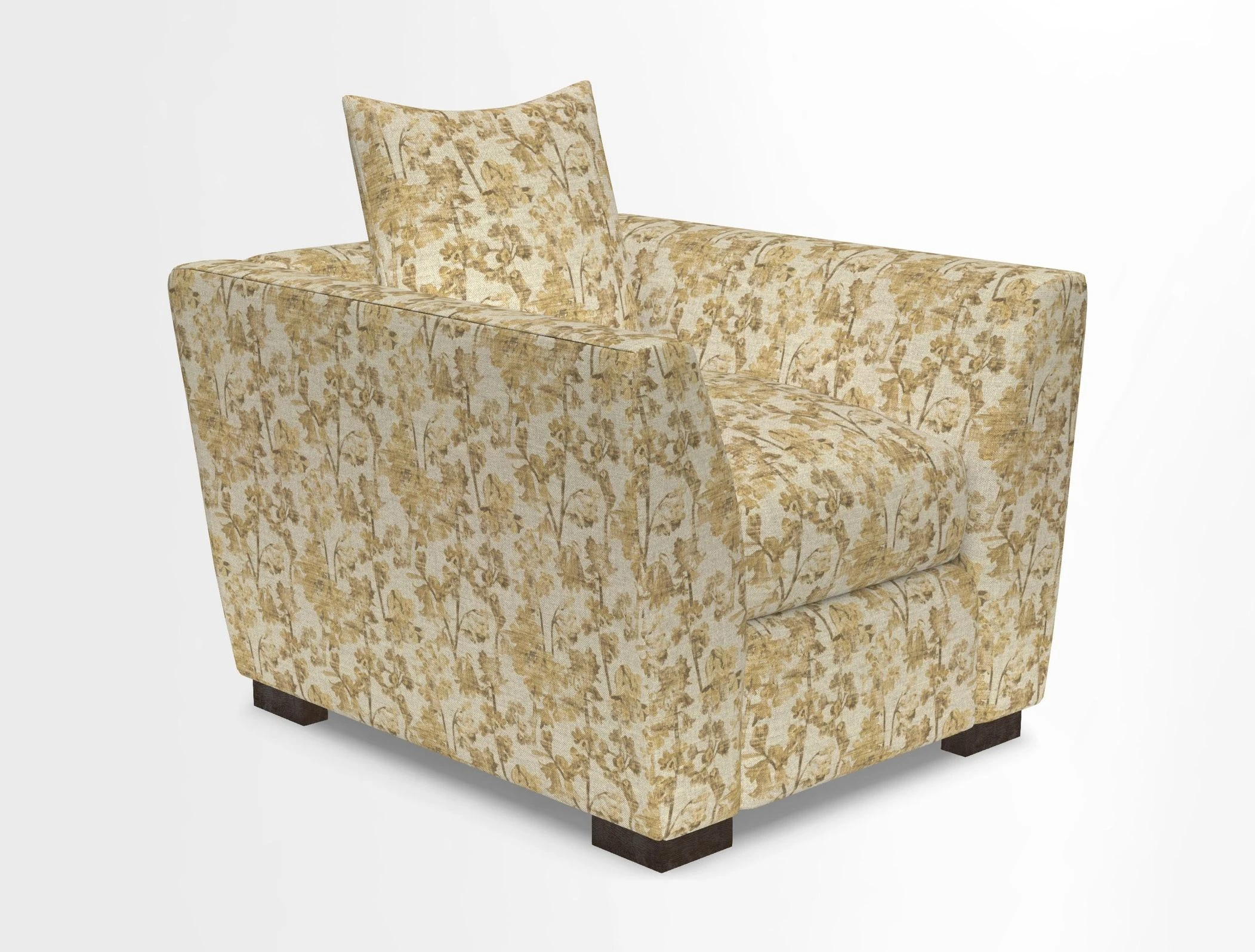 Hambledon Chair in Two Tone Plain  Biscuit