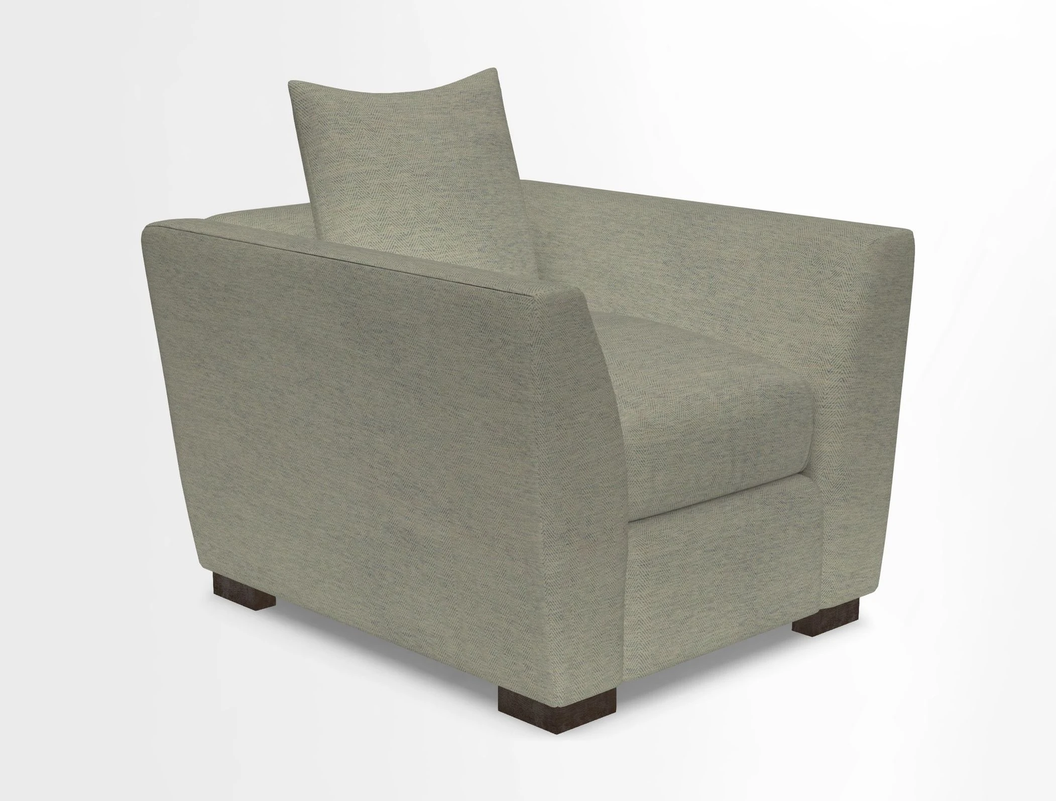 Hambledon Chair in Two Tone Plain  Biscuit