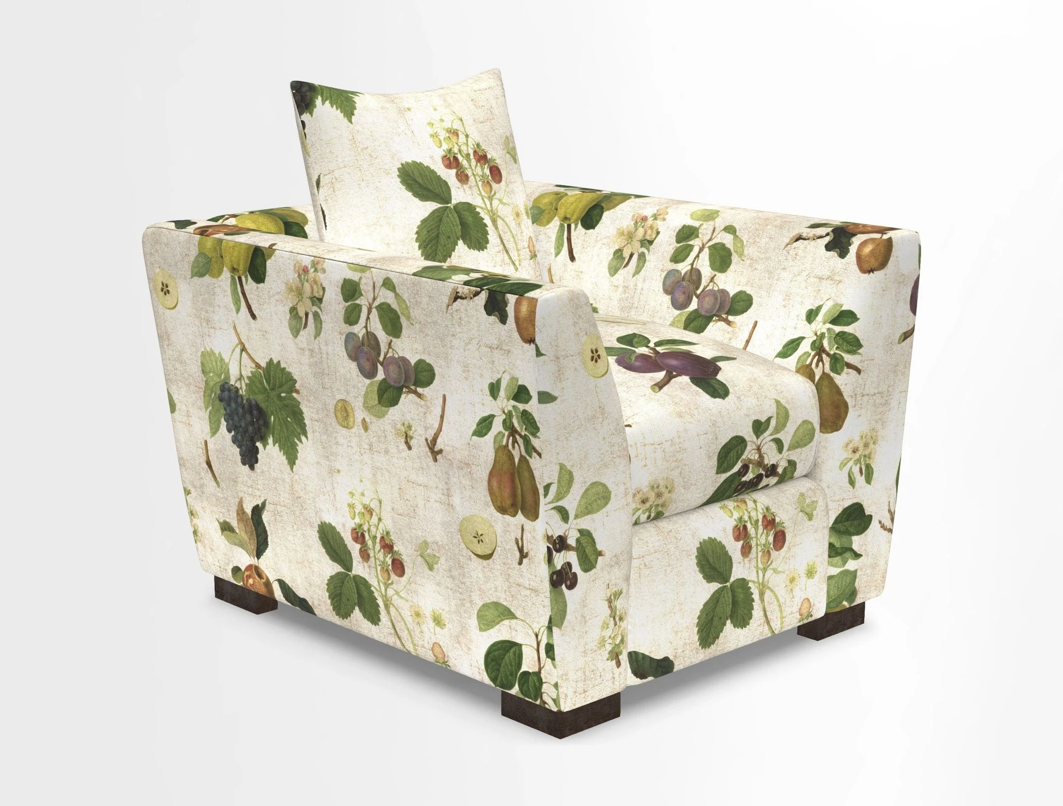 Hambledon Chair in Two Tone Plain  Biscuit