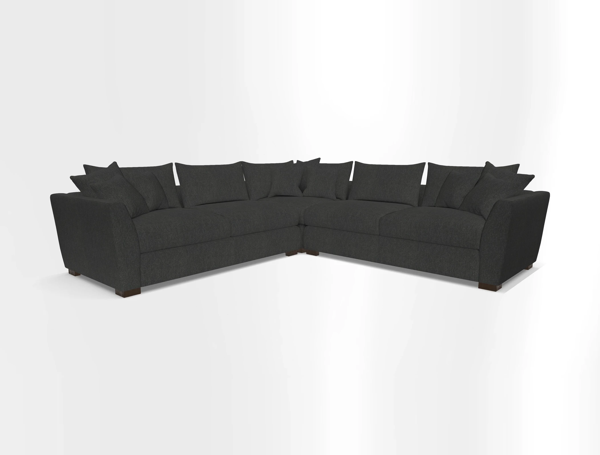 Hambledon Large Corner Group in Plain Two Tone Calico with Scatters in Cloth 22 Weaves