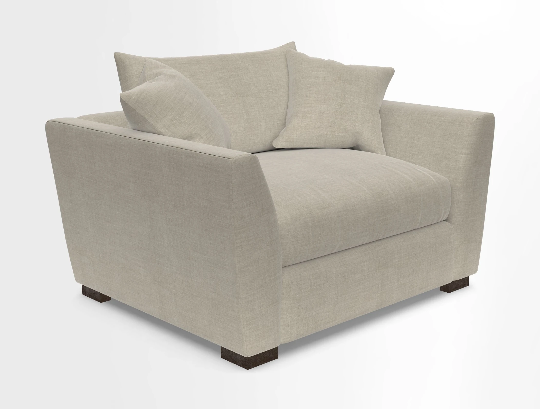Hambledon Snuggler  in Two Tone Plain  Biscuit