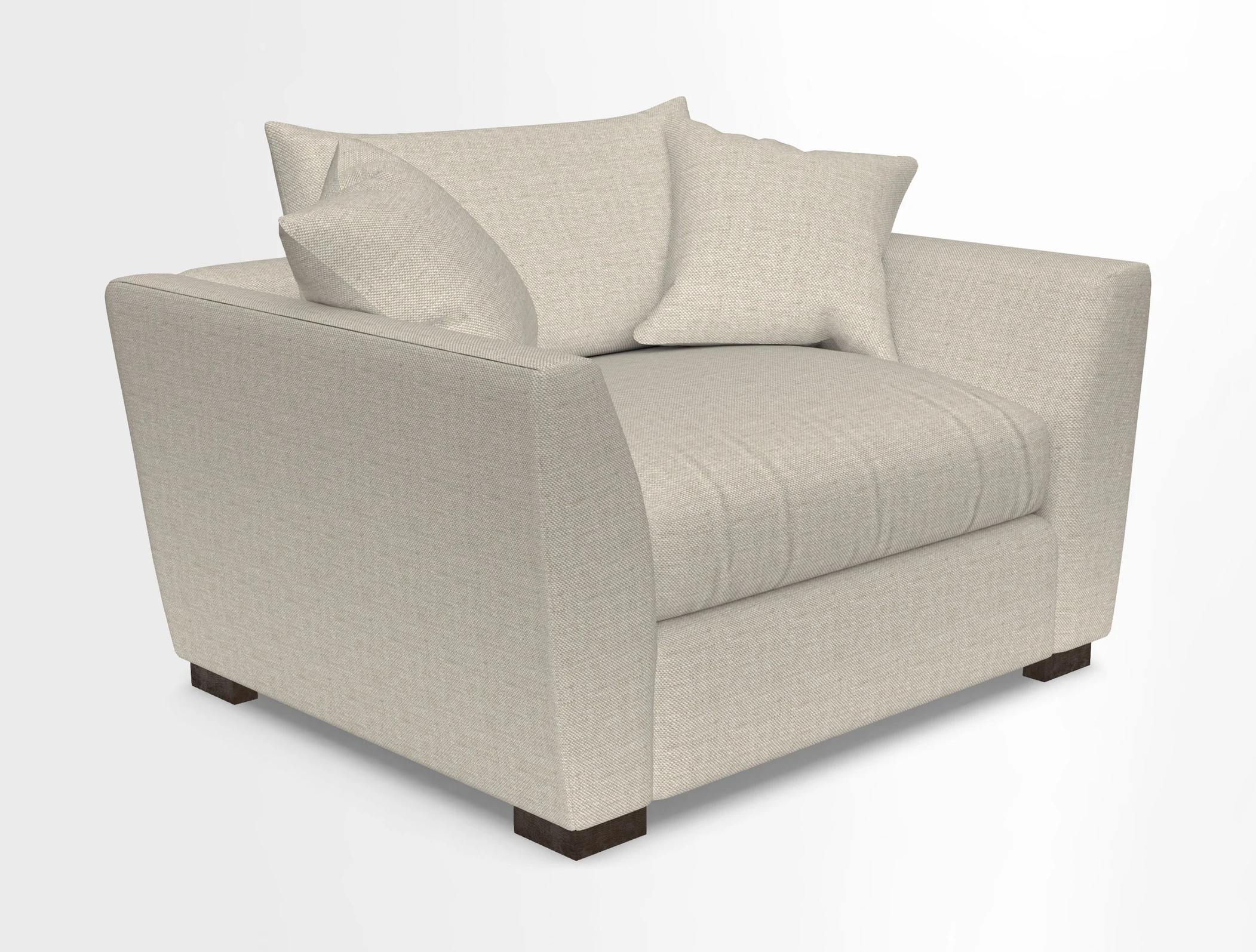 Hambledon Snuggler  in Two Tone Plain  Biscuit