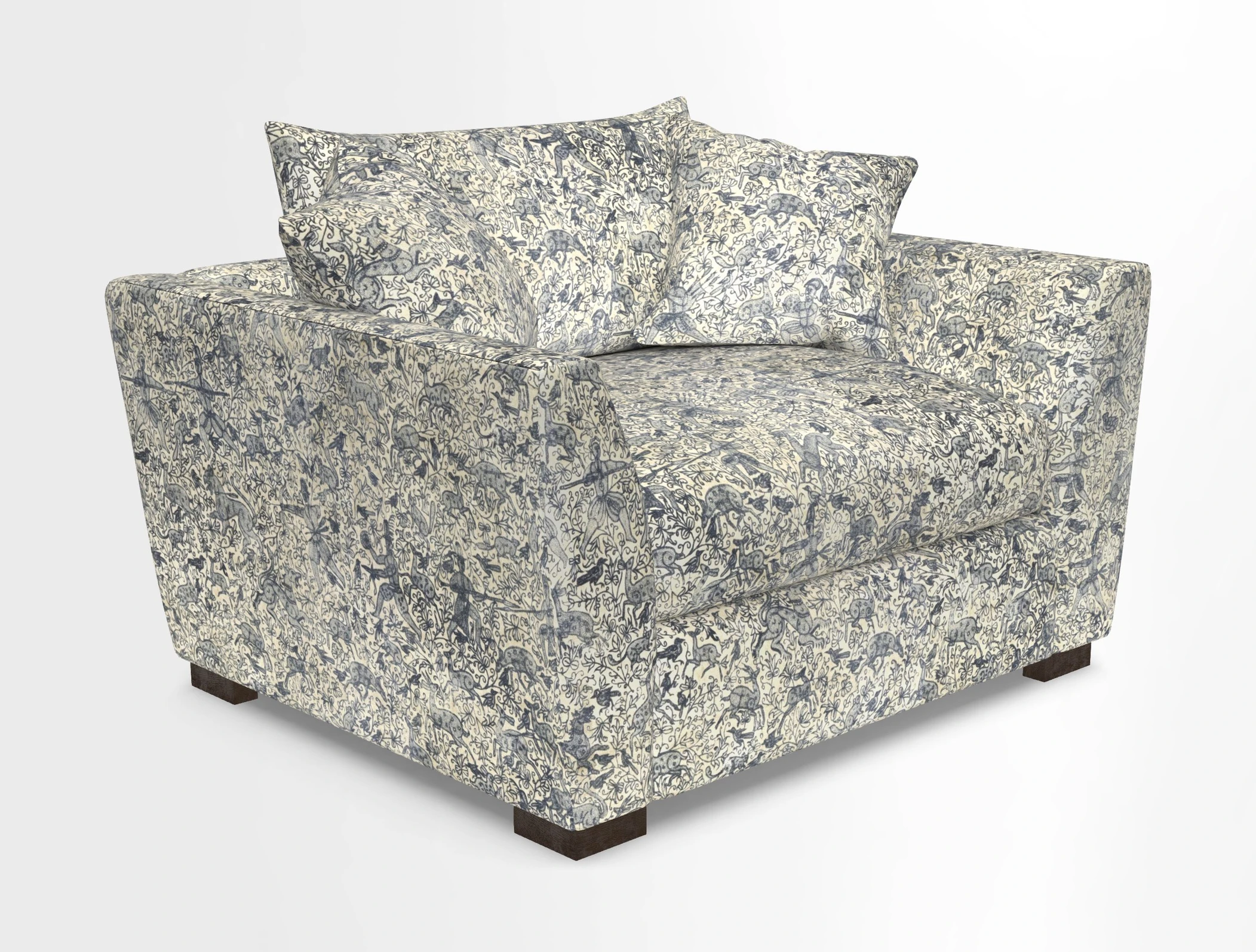 Hambledon Snuggler  in Two Tone Plain  Biscuit