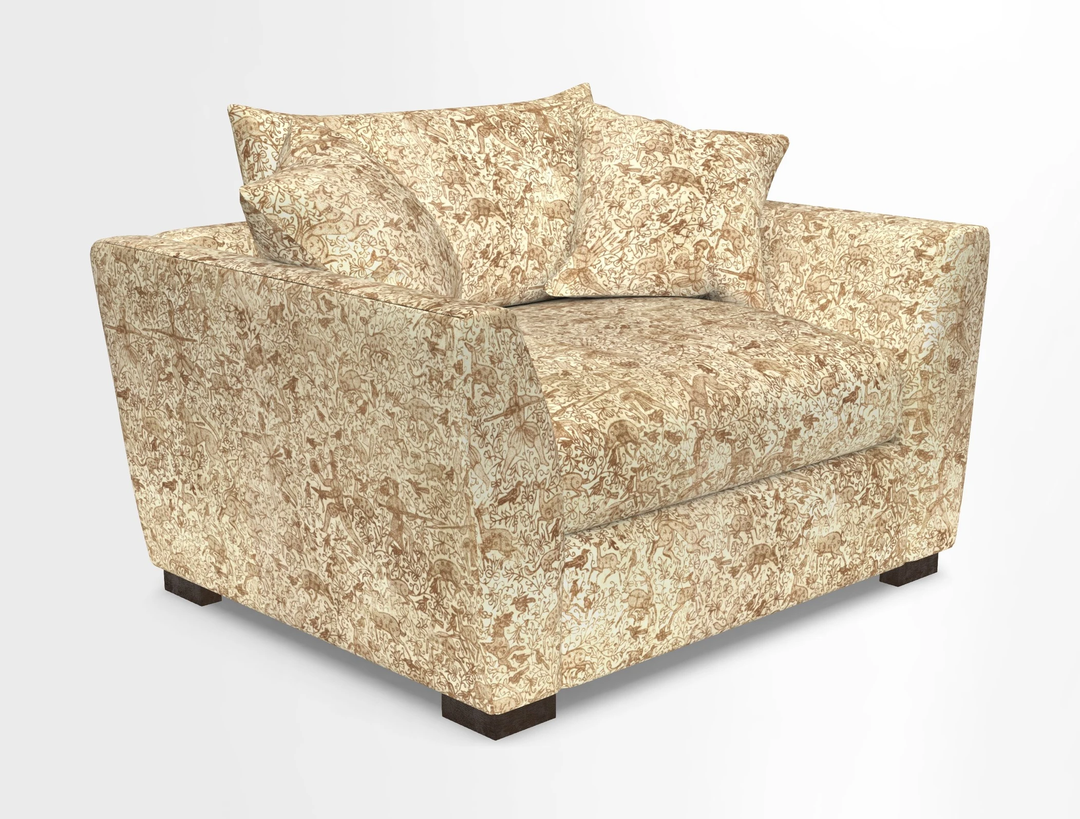 Hambledon Snuggler  in Two Tone Plain  Biscuit