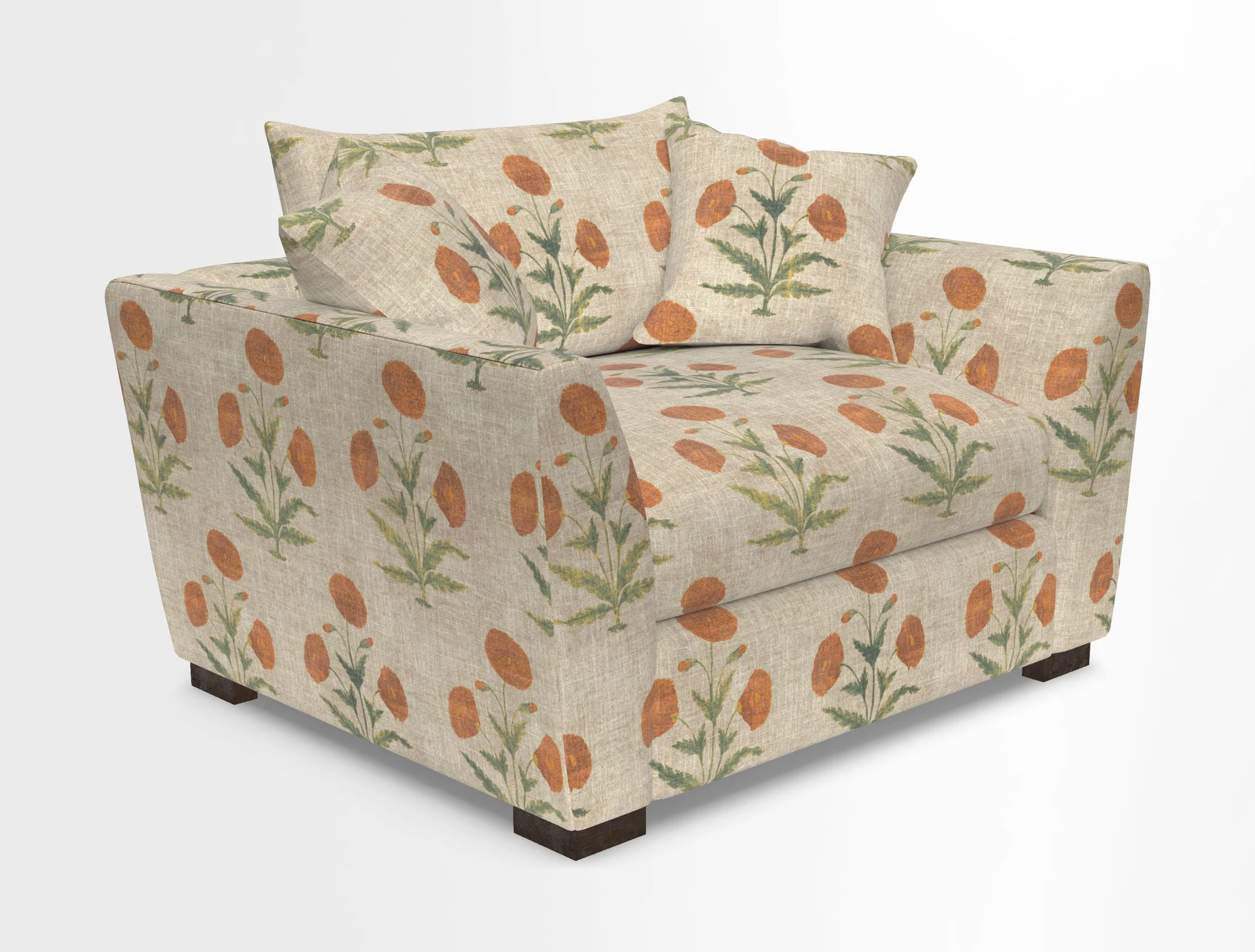 Hambledon Snuggler  in Two Tone Plain  Biscuit