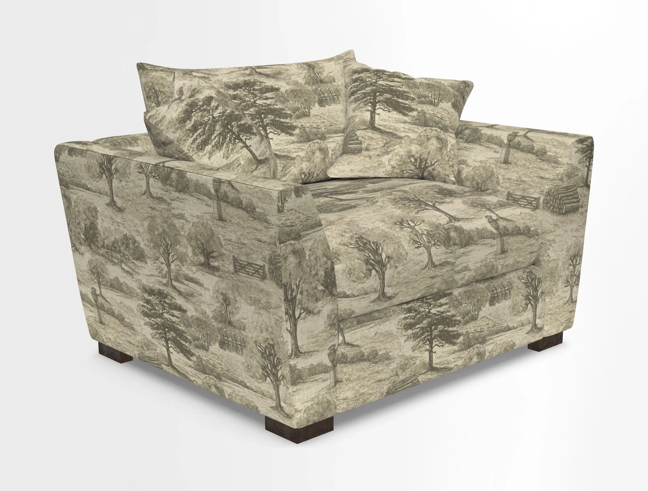 Hambledon Snuggler  in Two Tone Plain  Biscuit