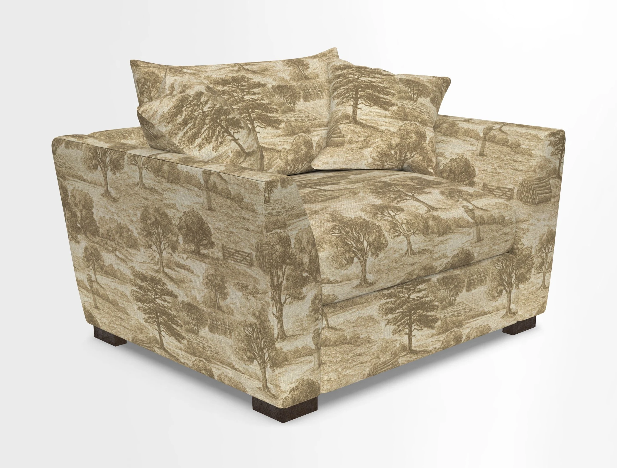 Hambledon Snuggler  in Two Tone Plain  Biscuit