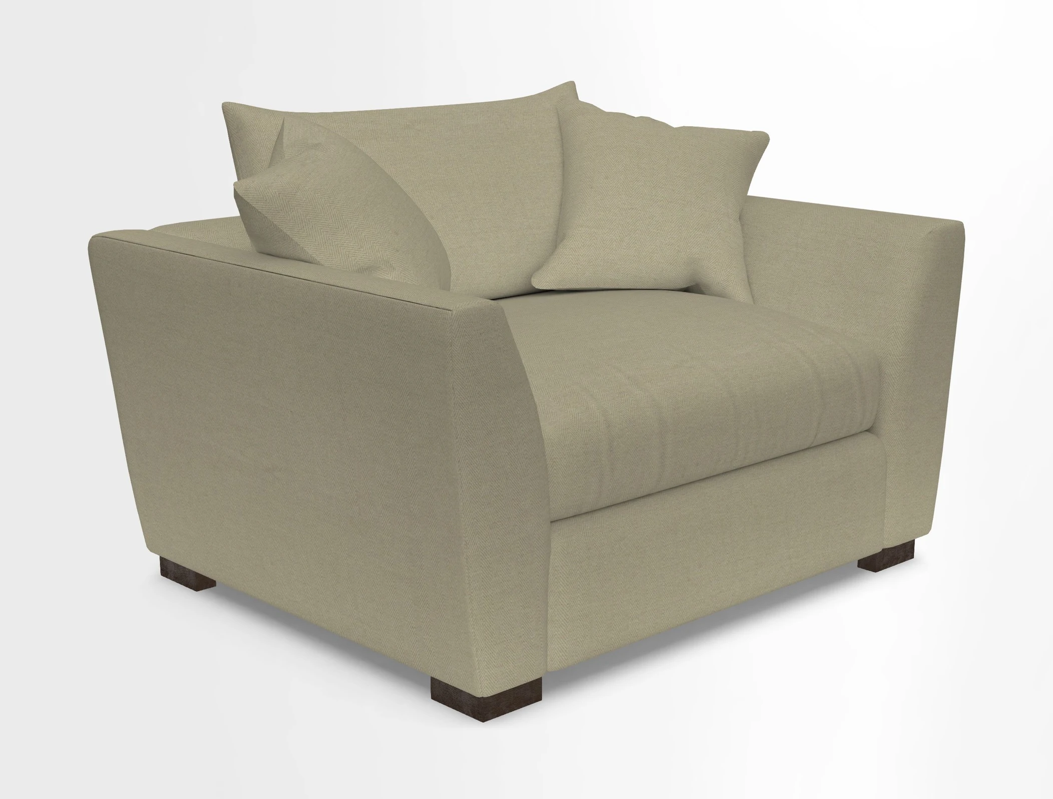 Hambledon Snuggler  in Two Tone Plain  Biscuit