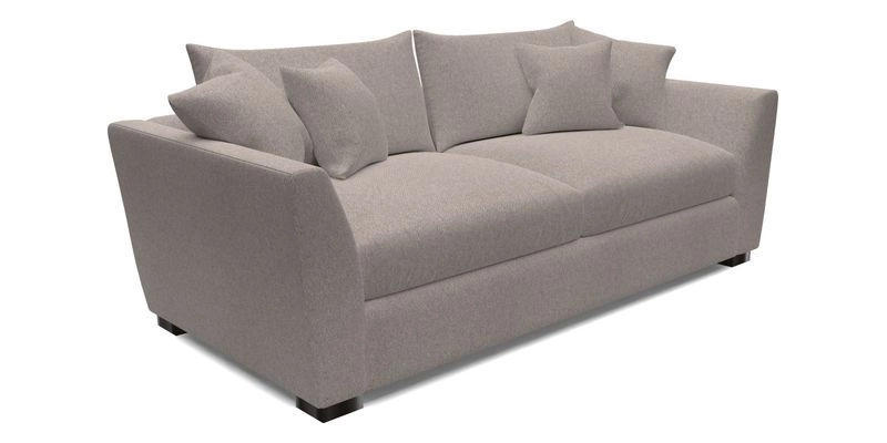Hambledon 4 Seater Sofa  in Two Tone Plain  Biscuit