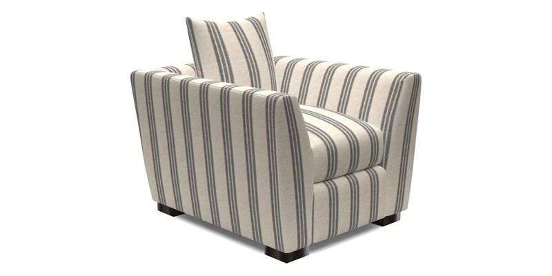 Hambledon Chair in Two Tone Plain  Biscuit