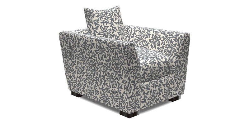 Hambledon Chair in Two Tone Plain  Biscuit