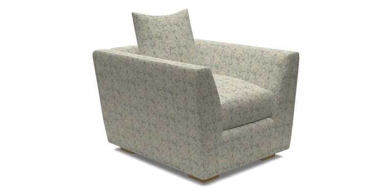 Hambledon Chair in Two Tone Plain  Biscuit