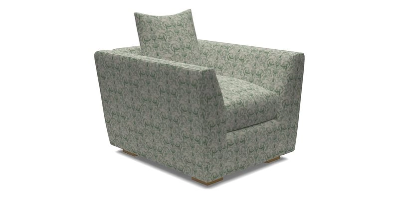 Hambledon Chair in Two Tone Plain  Biscuit