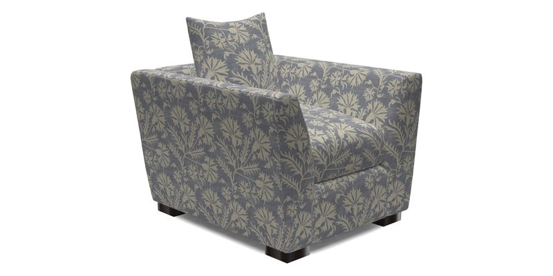 Hambledon Chair in Two Tone Plain  Biscuit