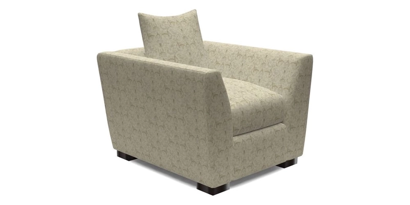 Hambledon Chair in Two Tone Plain  Biscuit