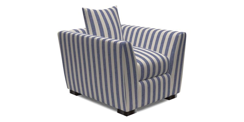 Hambledon Chair in Two Tone Plain  Biscuit