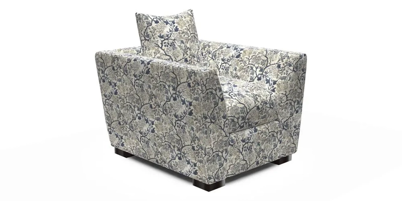 Hambledon Chair in Two Tone Plain  Biscuit