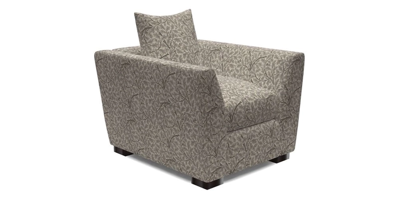 Hambledon Chair in Two Tone Plain  Biscuit