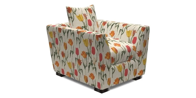 Hambledon Chair in Two Tone Plain  Biscuit