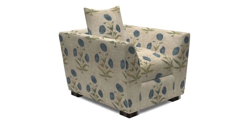 Hambledon Chair in Two Tone Plain  Biscuit