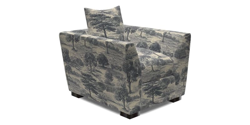 Hambledon Chair in Two Tone Plain  Biscuit