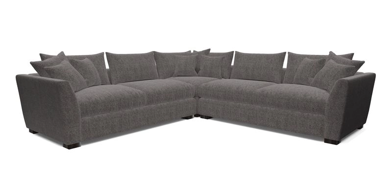 Hambledon Large Corner Group in Plain Two Tone Calico with Scatters in Cloth 22 Weaves