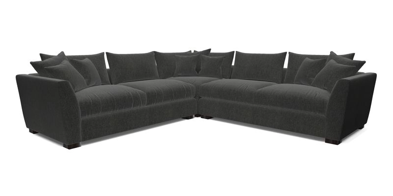 Hambledon Large Corner Group in Plain Two Tone Calico with Scatters in Cloth 22 Weaves