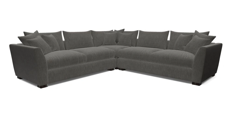 Hambledon Large Corner Group in Plain Two Tone Calico with Scatters in Cloth 22 Weaves