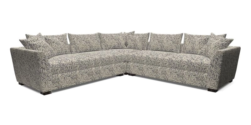 Hambledon Large Corner Group in Plain Two Tone Calico with Scatters in Cloth 22 Weaves