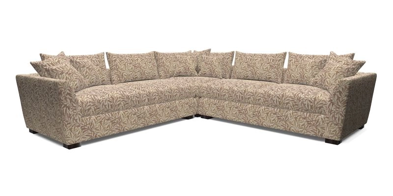 Hambledon Large Corner Group in Plain Two Tone Calico with Scatters in Cloth 22 Weaves