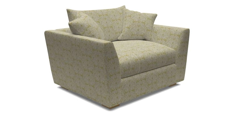 Hambledon Snuggler  in Two Tone Plain  Biscuit