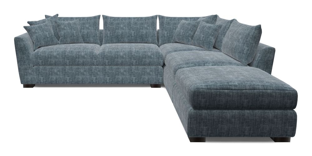 Combi Corner Unit And Footstool LHF