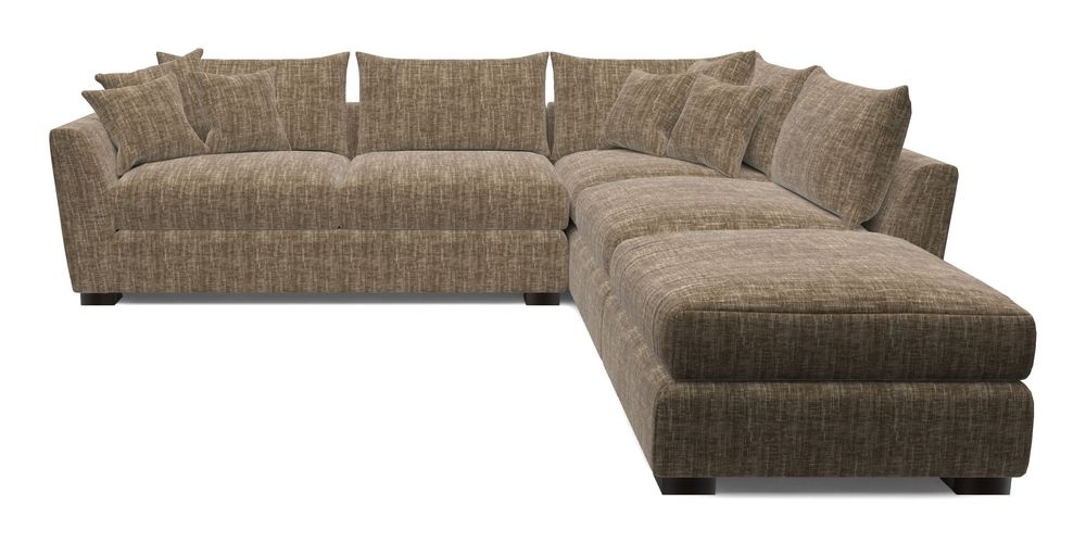 Combi Corner Unit And Footstool LHF