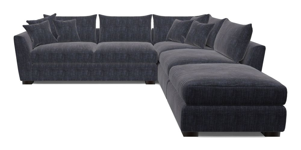 Combi Corner Unit And Footstool LHF