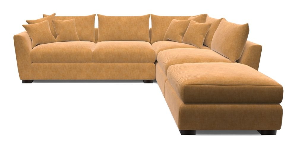 Combi Corner Unit And Footstool LHF